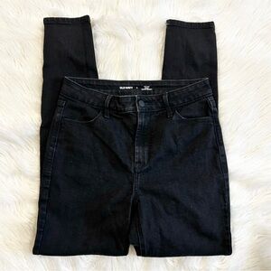Old Navy High-Rise Wow Super-Skinny Black Jeans Womens Size 6 Denim Pants